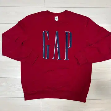 GAP 레드 맨투맨 L 사이즈