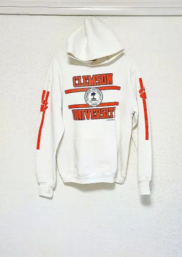 80s/러셀/후드티/M/USA제/빈티지/레어/프린트 택