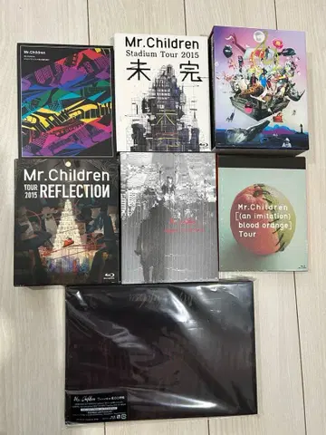 Mr.Children 블루레이 7개 세트
