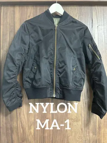 NYLON MA-1 리버서블 black/olive