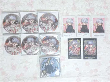 카리스마 쿠사나기 리카이 캔뱃지, 폴라로이드 세트 1