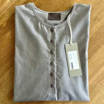 [새상품] TANDEY 오로네 시네마 풀오버 셔츠 그레이