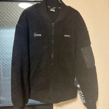 1MW by SOPH. 블랙 플리스 자켓 M