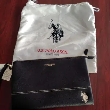 [ 새상품 ] U.S. POLO ASSN. 블랙 클러치백