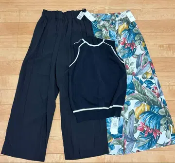 Grand Table Vin 와이드 팬츠 니트 3종 세트