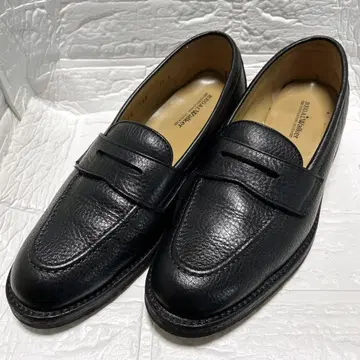 [ 미사용급 ] REGAL Walker 755 페니 로퍼 블랙 주름 가죽