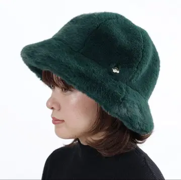 새상품 마리콴트 퍼 버킷 햇