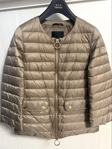 [ TATRAS ] 새상품급 타트라스 베이지 라이트 다운 자켓