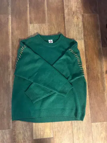 FLOS OF HOOK 꽃무늬 니트 스웨터