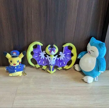 [ 포켓몬 ] 도쿄역 한정판 역장 피카츄 루나아라 카비곤