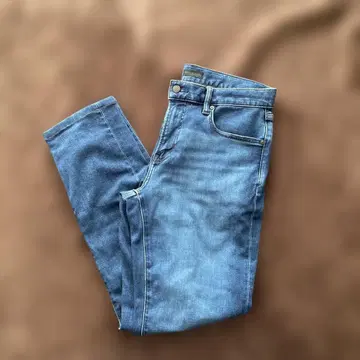 UNIQLO HEATTECH 라이트 블루 데님