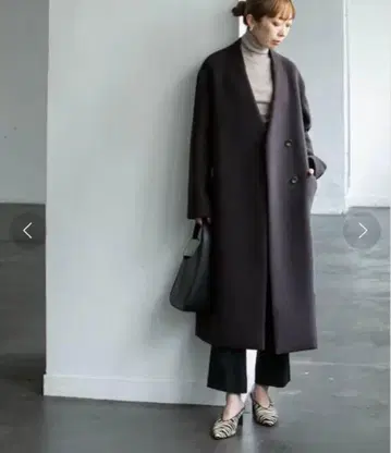 완판템 Noble 캐시미어 MTR 체스터 디테일 V 컬러 코트