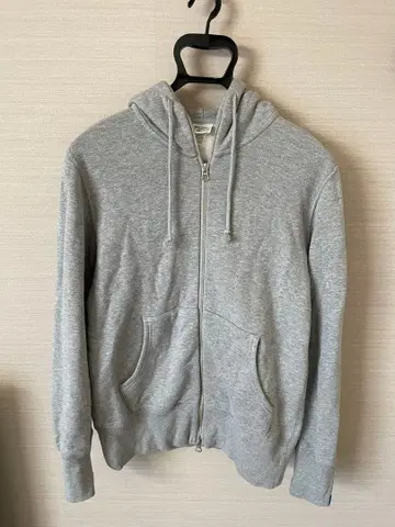 루프 휠러 지퍼 후드티 medium