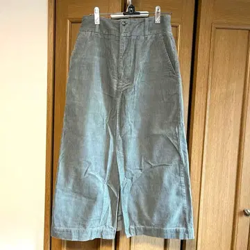 GLOBAL WORK 코듀로이 롱 스커트 M