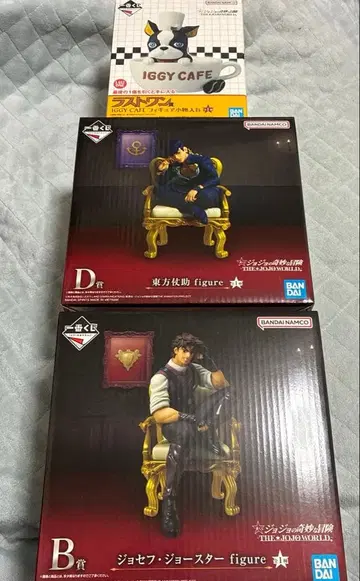 제일복권 죠죠 월드 죠죠의 기묘한 모험 BCDEG 라스트상 증정품 포함