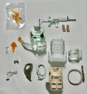 Valaverse 바라버스 액션 포스 장비 세트 부품