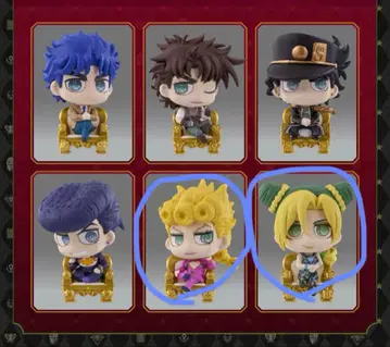 죠죠의 기묘한 모험 죠죠콜렉션 죠죠월드 피규어 2체 세트