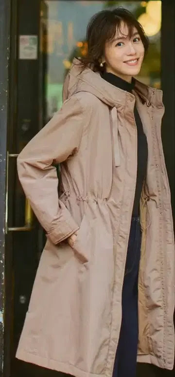 DoCLASSE 진심 마법 서모 그로그랭 코트 / 입체 후드