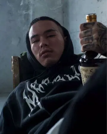 BADHOP MOBB LIFE 후드티