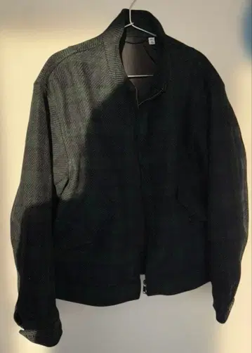 코지 멜톤 스탠드 집업 재킷