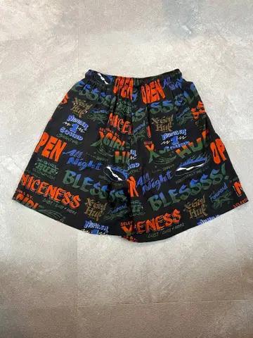 X-girl x HUF SOUND RESORT SHORT
