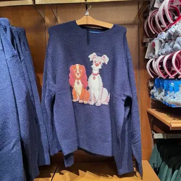 101마리 강아지 이야기 스웨터 니트 빅 실루엣