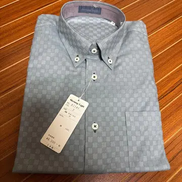 Hermony Light 체크 무늬 와이셔츠 M
