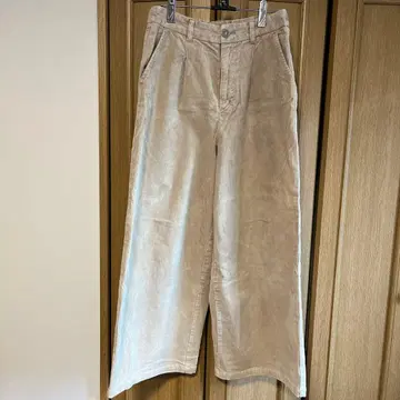 BAYFLOW 코듀로이 와이드 팬츠 사이즈 2 베이지