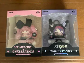 POPMART 스컬팬더 My Melody Kuromi 메로쿠로 정품