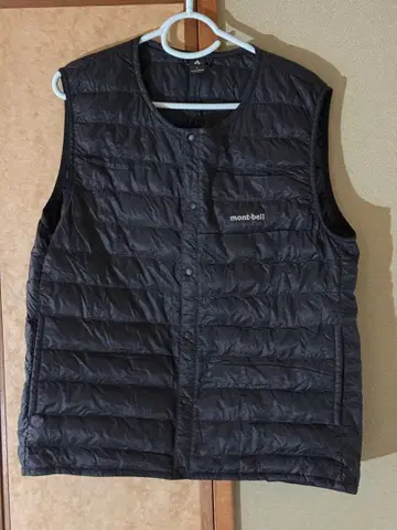 mont bell 스페리오 다운 라운드넥 베스트 Men's