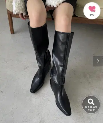 [르마쥬] 심플 롱 부츠