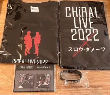 CHiRAL LIVE 2022 x 슬로우 데미지 굿즈 세트