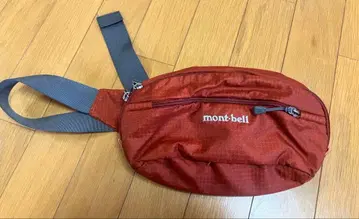 몽벨 웨스트 파우치 델타 가셋 파우치 오렌지 힙색