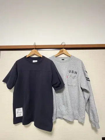 AVIREX 트레이닝복과 네이비 상의 세트