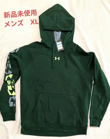 언더아머 그린 XL 후드티 미사용 새상품