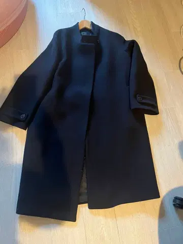 ZARA 네이비 롱 코트 S