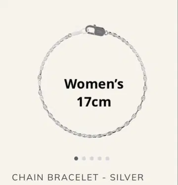 pointless journey CHAIN BRACELET-SILVER