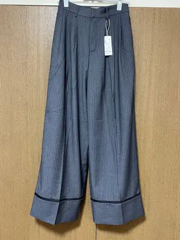 [ SENSE OF PLACE ] 3턱 슬랙스 와이드 팬츠