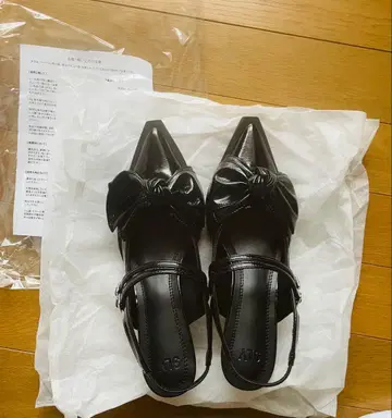 SLY 리본 디자인 포인트 샌들