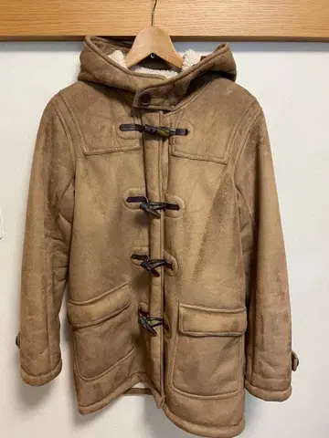 M&S 베이지 더플 코트