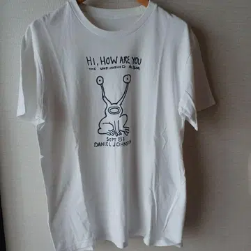 DANIEL JOHNSTON T셔츠 커트 코베인 착용