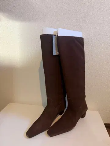 H&M 가죽 롱 부츠 39