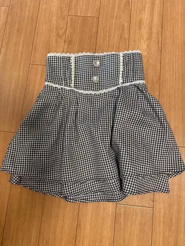 유메텐보 디어마이러브 펄 비쥬 플레어 스커트