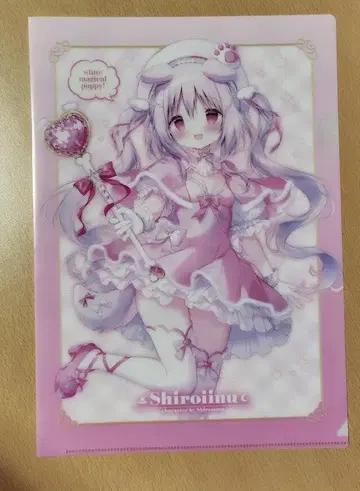 시라타마 코에다 리코 A4 클리어 파일 미라클 프리즘 파티