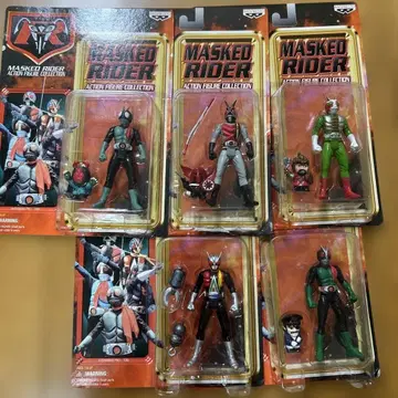 MASKED RIDER 가면라이더 액션 피규어 5체 세트