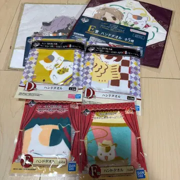 나츠메 우인장 핸드 타월 6장 세트