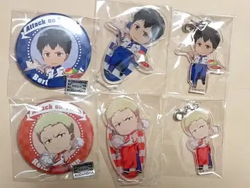 진격의 거인 베르톨트 라이너 캐릭터움 카페 캔뱃지 아크릴 스탠드