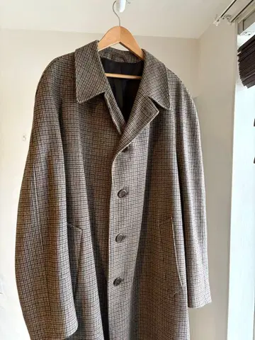 그랑체크 체스터 코트