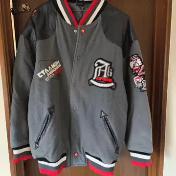 90s AKADEMIKS 아카데믹스 울 바시티 자켓 힙합