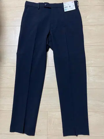 택 포함 새상품 유니클로 감동 팬츠 네이비 W76 인심 69 밑단 마감